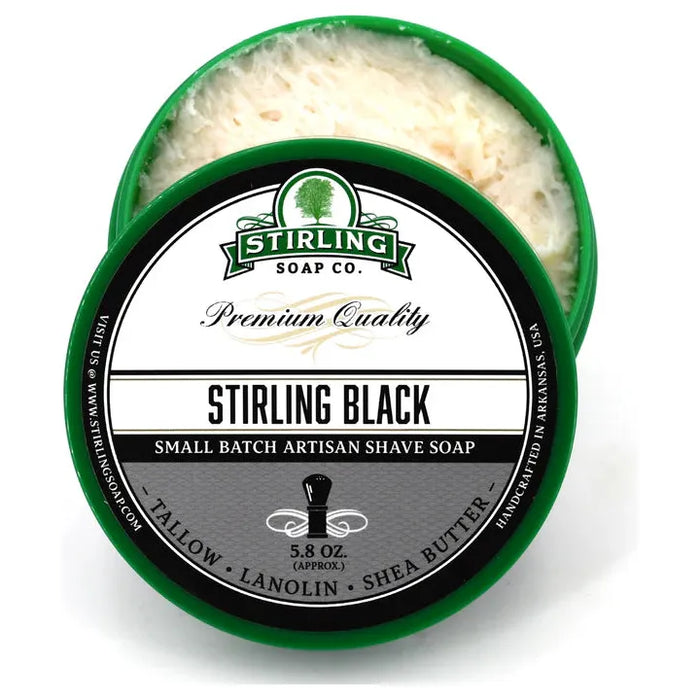 Stirling Soap Co. Stirling Black Shaving Collection by Pasteur Pharmacy