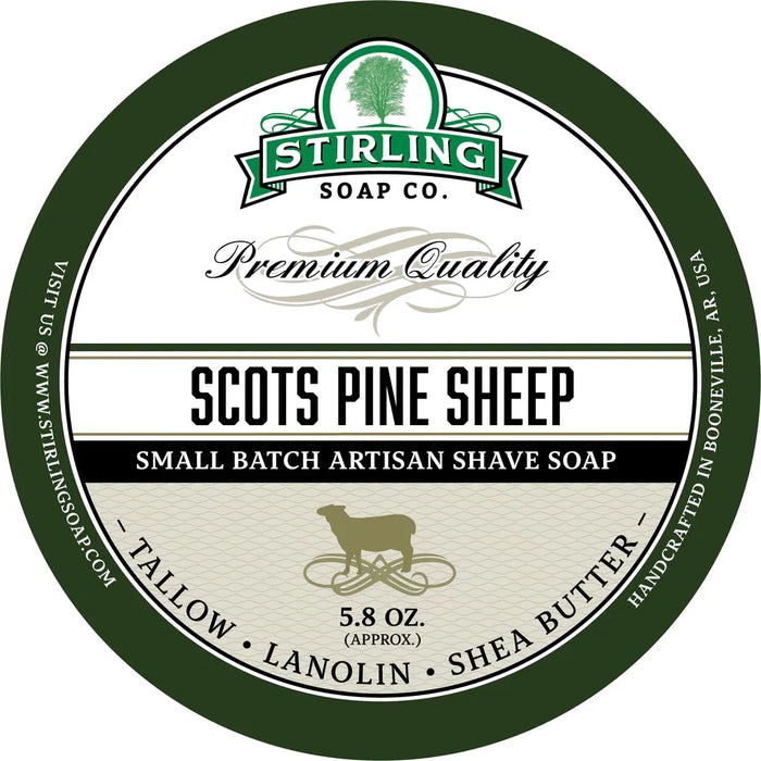 Stirling Soap Co. Scots Pine Shaving Collection by Pasteur Pharmacy