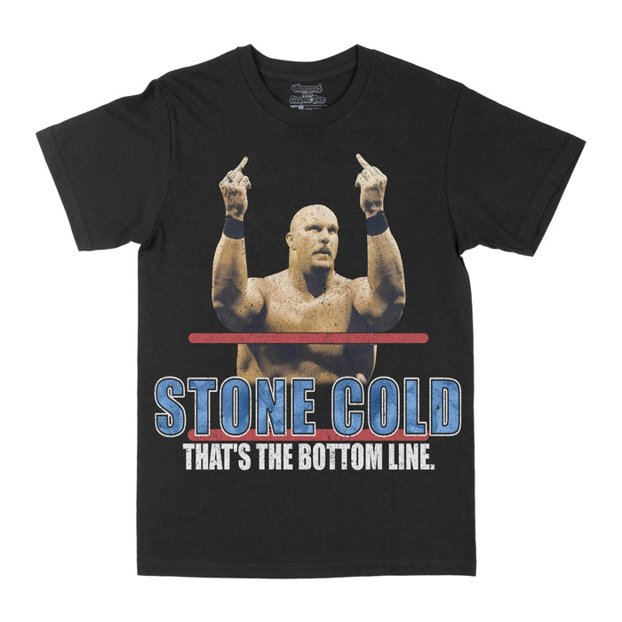 Stone Cold "Bottom Line" Graphic Tee by Obsessed with graphic tees