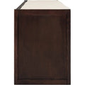 Storage Bench with Removable Cushion and 3 Flip Lock Storage Cubbies by DailySale