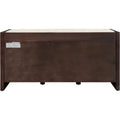 Storage Bench with Removable Cushion and 3 Flip Lock Storage Cubbies by DailySale