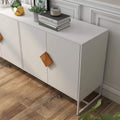 Storage Sideboard Cabinet White by DailySale