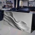 Stormy Gray Minimalist Wall Art by Tailored Canvases