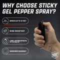 Streetwise Sticky Gel Pepper Spray by DailySale
