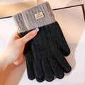 Stretch Knit Wool Full Finger Mittens by DailySale