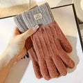 Stretch Knit Wool Full Finger Mittens by DailySale