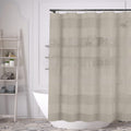 Striped Shower Curtain 70" x 72" with 12-Piece Hook Set by DailySale