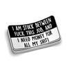 Stuck Between - Hard Hat Decal