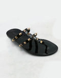 Studded Flat Sandal by Boutique 23