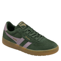 Gola Classics Women's Hawk Suede '86 Sneakers - Evergreen/Candy/Gum by Swell-O-Phonic