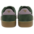 Gola Classics Women's Hawk Suede '86 Sneakers - Evergreen/Candy/Gum by Swell-O-Phonic