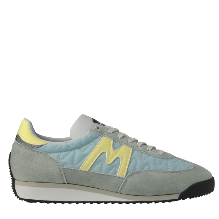 Karhu Mestari Sneaker - Aqua Gray/Wax Yellow by Swell-O-Phonic