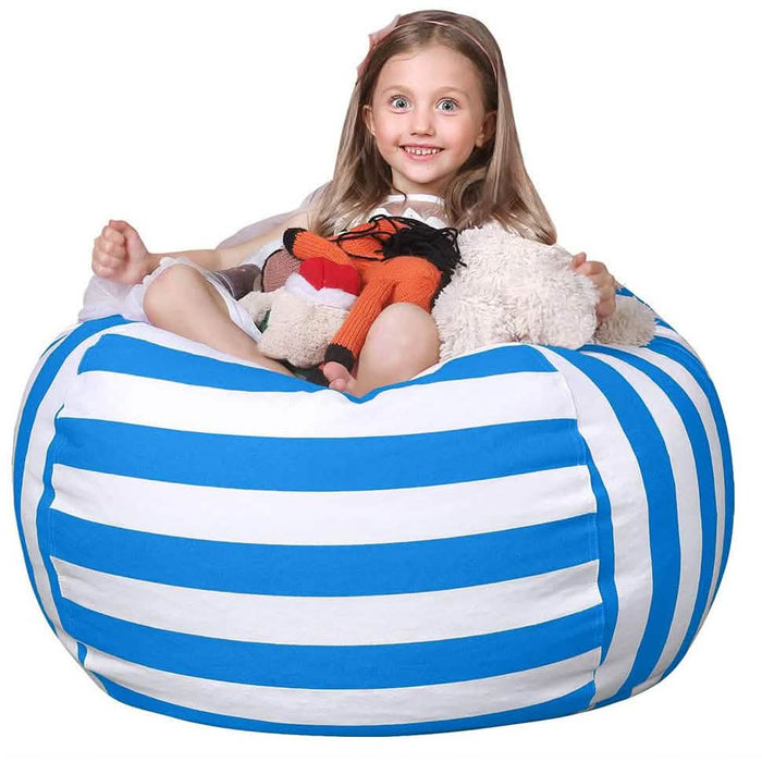 Stuffed Animal Storage Bean Bag Chair Cover by DailySale