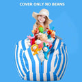 Stuffed Animal Storage Bean Bag Chair Cover by DailySale