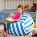 Stuffed Animal Storage Bean Bag Chair Cover by DailySale