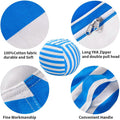 Stuffed Animal Storage Bean Bag Chair Cover by DailySale