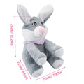 Stuffed Plush Rabbit Doll Toy Animated Talking and Singing by DailySale