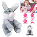 Stuffed Plush Rabbit Doll Toy Animated Talking and Singing by DailySale