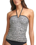 Calvin Klein V-Wire Bandeau Halter Tankini Top by Vanessa Jane