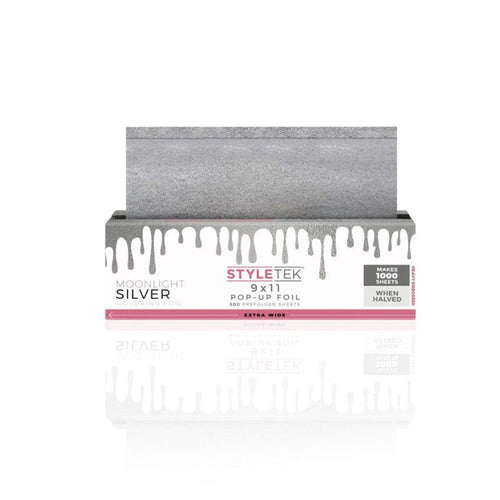 Styletek Moonlight Silver Smooth Foil 9 x 11 by The Warehouse Salon