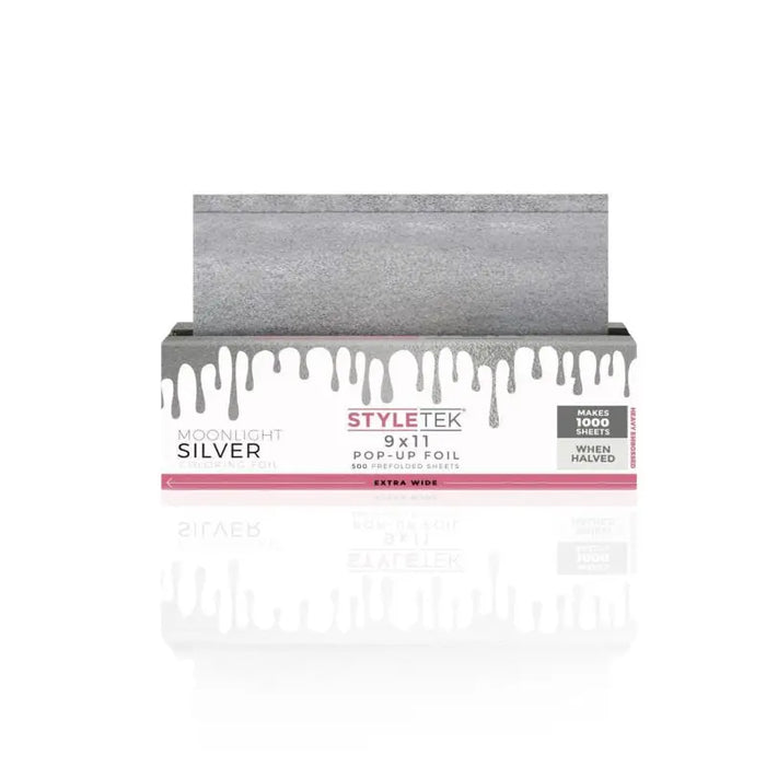 Styletek Moonlight Silver Smooth Foil 9 x 11 by The Warehouse Salon