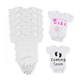 Sublimation Blank Baby Onesie Polyester White 100% polyester by INNOSUB USA by INNOSUB USA