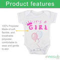 Sublimation Blank Baby Onesie Polyester White 100% polyester by INNOSUB USA by INNOSUB USA