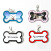 Sublimation Blank Pet Tag Double sided -Blue/Pink/Red/Black