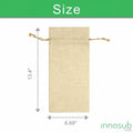 Sublimation Blank Wine Bag Burlap | Bottle Sleeve | INNOSUB USA by INNOSUB USA