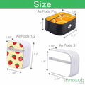 Sublimation Blanks AirPod Case 4|3|2|1 Plastic Case & Rubber Case by INNOSUB USA