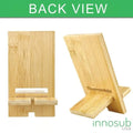 Sublimation Blanks Bamboo Mobile Phone Stand-Holder For iPhone/Android by INNOSUB USA