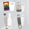 Sublimation blanks Bottle Opener Blanks | Print 2 Sided |Silver |White | by INNOSUB USA