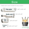 Sublimation blanks Bottle Opener Blanks | Print 2 Sided |Silver |White | by INNOSUB USA by INNOSUB USA