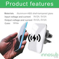 Sublimation Blanks Car Magnetic Wireless Charger - P17 by INNOSUB USA
