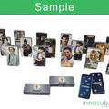 Sublimation Blanks Dominoes - Polymer Domino Game Set by INNOSUB USA