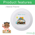 Sublimation Blanks flatware set Polymer Kid's Knife Spoon Fork Plate Cup Bowl by INNOSUB USA