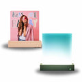 Sublimation Blanks Glass Photo LED Panel with Wood Base 6x8 Inch by INNOSUB USA