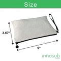 Sublimation Blanks Linen Cosmetic Bag With Zipper Wristlet 16x23cm by INNOSUB USA