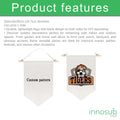 Sublimation Blanks Linen Decorate Flag - 50x32cm | Printing 1 Side - By INNOSUB USA by INNOSUB USA