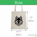 Sublimation Blanks Linen Tote Bag | 5 Sizes | Perfect for Sublimation & UV Printing by INNOSUB USA