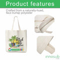 Sublimation Blanks Linen Tote Bag | 5 Sizes | Perfect for Sublimation & UV Printing by INNOSUB USA