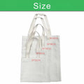 Sublimation Blanks Linen Tote Bag | 5 Sizes | Perfect for Sublimation & UV Printing by INNOSUB USA