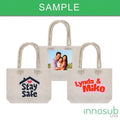Sublimation Blanks Linen Tote Bag With Strong Rope - 19x15 ” by INNOSUB USA