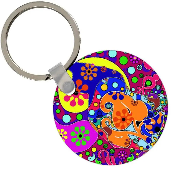 Sublimation Blanks MDF Keychain - Circle - 1-Sided Key Tag - 2x2" by INNOSUB USA