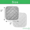Sublimation Blanks Quilted Pot Holder 8x8"- Kitchen Oven Hot Pads in Style by INNOSUB USA
