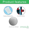 Sublimation Double-Sided White Aluminum Business Cards by INNOSUB USA