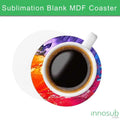 Sublimation MDF Coaster Blanks | Heat Press | Diy by INNOSUB USA by INNOSUB USA