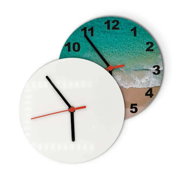 Sublimation MDF Wall Clock Blanks | 8" & 12" | by INNOSUB USA by INNOSUB USA