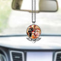 Sublimation Photo Round Necklace Blanks with Wings Below Pendant Ornament by INNOSUB USA