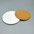 Sublimation Sandstone Coaster with Cork Base | Bar Coaster Blank by INNOSUB USA by INNOSUB USA